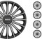 Sparco Spc1593Bksv Copricerchi, Argento, 15, Set Di 4