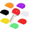 ZARRS Couvres Clés,Cap Clé Colorées 32 Pack Demi Rond Caoutchouc Elastique Universels Key Cap Covers pour Identifier Facilement Les Clés de la Porte 8 Couleurs