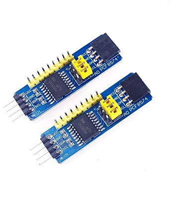 ANGEEK 2 Stück PCF8574 IO Erweiterungsplatine I/O-Expander I2C-Bus Auswertungs-Entwicklungs-Modul