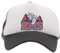Delavi Blue Mountain State Baseball Trucker Kinder Kappe Schwarz Black Cap