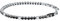 Maserati Jewels Herren Armband aus Stahl,Zirkone,IP schwarz - JM222AVC05
