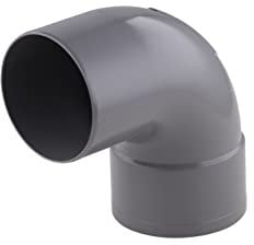 Coude PVC 87° mâle femelle Ø125 NOYON & THIEBAULT