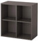 Ikea EKET Wandregal w 4 comp, 70x35x70 cm, dunkelgrau