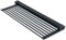 PZiXuaner Escurridor de platos enrollable sobre el fregadero. Escurridor de cocina plegable, barra de acero inoxidable totalmente cubierta de silicona, resistente al calor, estante antideslizante para