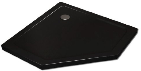 50 mm Duschtasse für POLIGO 90 x 90 (schwarz)