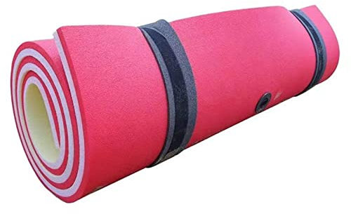 F Fityle Tapis d'eau Flottant, hamac épais en Mousse Flottante, Matelas Portable 3 Couches pour Radeau d'eau pour activités Nautiques, Piscine, lac, mer
