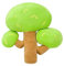 NURCIX Plüschtier 36Cm Simulation Plüschtier Kreativen Baum Kissen Plüsch Puppe Raumdekoration Urlaub Geburtstagsgeschenk