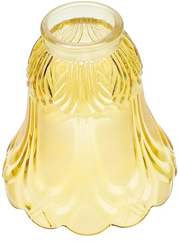 DOITOOL Lampenschirm Aus Glas Lichtschale Aus Glas Austausch Des Lampenschirms Aus Glas Austausch Des Pendelschirms Ersatzglasschirme Lampenschirm Ersatz Klein Wohnkultur Decke Einfach E27