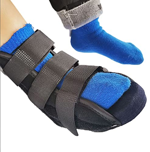 NICEYEA Kinder Gipsschuh Post-Op-Schuhe Open Toe Plaster Cast Schuh Verstellbarer Wanderschuh Knöchel Bein Bügel Stützfuß Gips-Castschuh Gehstiefel für Postoperativen Rehabilitation nach Frakturen