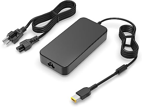 Caricabatterie per Lenovo Ideapad Gaming 3 5 3-15IMH05 3-15IAH7 3-16IAH7 3-15ARH7 3-15ARH05 3-15IHU6 3-15ACH6 3-16ARH7 5-16ACH6 5-15IMH05 Laptop. Top (Sicurezza certificata da UL), punta quadrata, 135