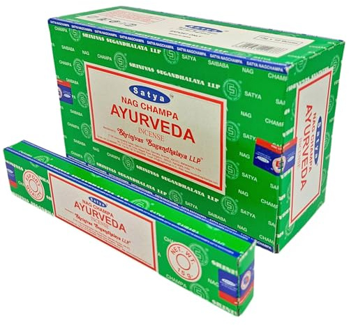 Satya Räucherstäbchen x LAVISA, Meditation, Aromatherapie, Duft (Ayurveda)
