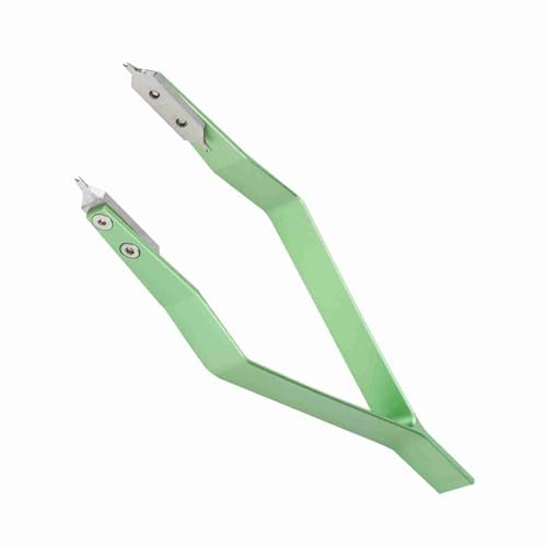 Pissente Watch Spring Bar Plier, V Shaped Watch Spring Bar Tweezers Metal Watch Repairing Accessory Tool Kit for Watchmaker and Repairer
