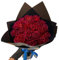 Glitter Rose Bouquet, DIY Fake Rose Bouquet Love Gift, Valentine's Day Gift (Red, 20 pcs)