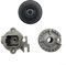 1 lot de 3 brûleurs de cuisine avec couvercle de cuisinière à gaz (concave 55)