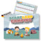 SWEET LITTLE Cottage Stadt Land Camping Spiel – Campingspiel – Familienspiel – Urlaubsspiel – für große und kleine Camper ab 9 Jahren – Stadt Land Fluss