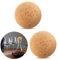 2 Stück Weinkorken Kugel Holzkugel Flaschenkorken, Ersatz für Wein Dekanter und Karaffe Flaschen, Set von Premium-Weinkorken Deckel Stopper Ersatz (2,4 Zoll / 6,1 cm)