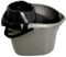 KMJ Gray Mop & Bucket Set with Detachable Wringer - Classic Plastic Mop and Bucket - Durable Plastic and Microfibre Set