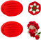 Dicke Wolle Garn, 2 X 250g Armstricken Wolle Flauschig, Soft Strickwolle Dickes Garn Wolle Zum Häkeln Dickes Garn für Decke, Tasche, Schals (Rot)