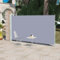 Furniture select-Patio Seitenmarkise versenkbar 160x300 cm grau