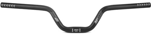 PLATT Guidon de vélo 25.4mm- Aluminium Alliage Relevé Guidon Cintre VTT et Véhicules de montagne de 620mm (élévation de 90mm)