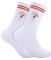 Aperol Socken, Lustige Aperol Geschenk für Damen Herren, Aperol Spritz Kostüm Weiße Tennissocken Accessoires für Weihnachten Karneval 36-42 (DE/NL/SE/PL, Numerisch, 36, 42, Regular, Regular, 1, weiß)