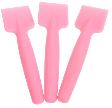 WRITWAA 3stücke Kosmetikspatel Aus Silikon Make-up-mixer Kosmetikwerkzeug Mit Ergonomischem Design Und Langer Form Für Einfachen Gebrauch Und Reinigung