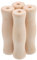 Cabilock 4 Piezas Parrilla utensilios de madera manijas de cocina utensilios de cocina de madera mango de madera de repuesto cocina con mango de madera mango de barbacoa Beige