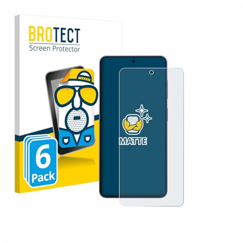 BROTECT Schutzfolie für Samsung Galaxy S26 | 6 Stück Entspiegelnder Displayschutz Made in Germany Matte Displayschutz-Folie Anti-Reflex Anti-Fingerprint Einfache Montage