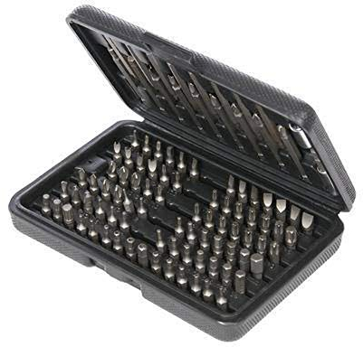 Silverline 633662 Sicherheitsbits, 98-tlg. Satz 1/4-Zoll-Sechskant