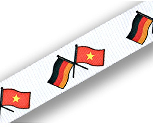 Everflag Schlüsselband : Deutschland-Vietnam