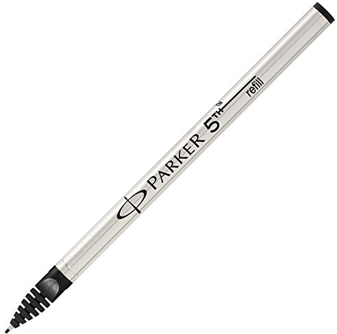 Parker 5th Technology Refill Fine Tip - Black(Pack of 12)