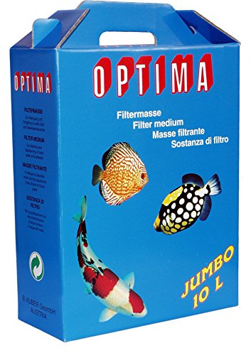Optima Jumbo Filtro di Carbone per Aquariophilie 10 L