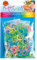 folia 339599 - Rubber Loops glow in the dark, 500 Gummibänder, inklusive 25 stück - Clips und 1 Häkelnadel, neon