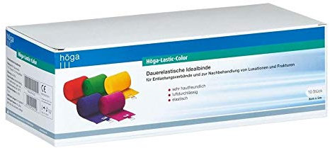 HÖGA-LASTIC Color Idealbinde 8 cmx5 m grün cello. 1 St