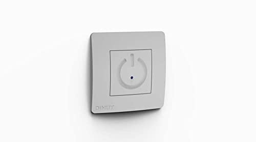 Dinuy pulsatemp - Pulsador pulsatemp empotrar tactil 3 hilos garra blanco