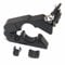 E-Bro Motorcycle Handlebar Grip Brake Lever Lock,Anti Theft Security Caps-Lock (Black)