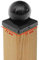 9 x PFOSTENKAPPE KUGEL STAHL SCHWARZ PULVERBESCHICHTET 71 x 71 MM