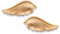 NOOSA-Amsterdam RELIC Ohrstecker WINGS SET gold