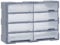 vidaXL Organizador Multicajones con 8 Cajones Grandes Taller Herramientas Armario Pared Caja de Manualidades Artesanía Costura Clavos 52x16x37 cm