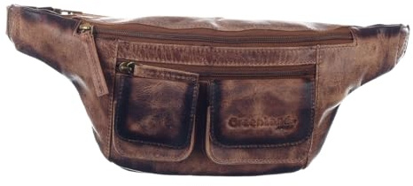 Greenland Nature Mascu & Line Gürteltasche RFID Leder 21 cm