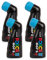 POSCA - Uni Mitsubishi Pencil – Marker MOP'R – runde Spitze XXL 3 – 19 mm – ergonomische Form, halb-glattes Gehäuse – Marker auf Wasserbasis – alle Untergründe – Hellblau X4