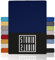 STUDIO Basic Spannbettlaken 120x200cm – Jersey-Spannbetttuch aus 100 % gekämmter Baumwolle – Marine – Öko-Tex Zertifiziert, bügelfrei & elastisch – für Matratzen 15–25 cm