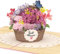 papercrush® Pop Up Karte Beste Mama Blumenkorb - 3D Geburtstagskarte mit Spruch & Blumen für beste Mama der Welt, Danke Mama Karte mit Herzen zum Geburtstag, Besondere Muttertagskarte, Gute Besserung