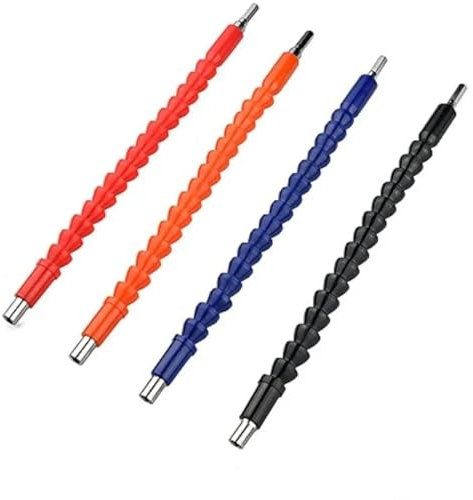 Cacciavite flessibile super bit pieghevole super bit strumento super bit flessibile, estensione della punta flessibile (4 colori)