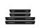 Heckklappen Schutzleiste Für Skoda Für YETI 2015-2019 2020 2021 Auto Einstiegsleisten Schwelle Hinten Stamm Stoßstange Anti Scratch Aufkleber Ladekantenschutz (Color : 4Pcs Door sill)