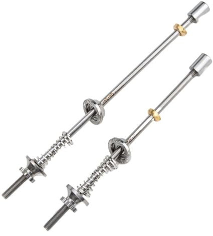 MAYANGYANG Fahrrad Schnellspanner Paar Quick Release Titan Ti Spieße Rennrad MTB Räder Hub Berg Fahrrad Leichteste Schnellspanner Fahrrad(Quick Release)
