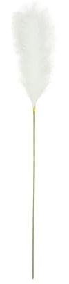 Tiges Plumeaux Pampas Artificiels Blanc 105cm Lot de 3 Bouquet Fleurs Séchées Composition Florale Plumeau Décoration Intérieur Maison Bohème Boho Champêtre