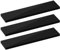 eSituro Wandregal 3er Set, Regal Wand schwarz Hochglanz, Hängeregal, Schweberegal, Regalbrett Bücherregal zum Aufhängen, Wandboard für Wohnzimmer Küche Arbeitszimmer Badezimmer, 100x22.9x3.8 cm