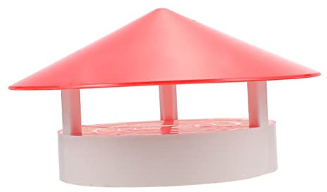 Levemolo 1 Stk Regenöffnungen Schornsteinkappen in Regenschirmform Schornsteinkappen Für Kamine Schornsteinkappen Auspuffrohrabdeckung Austausch Der Schornsteinkappe Abzugshaube Pvc