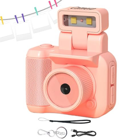Retro Digital Camcorder With LED Flash | Portable Small Snap Video Camera | Compact Vintage Camera For Vlogging, Travel Photography, Home Movies, Creative Content, Ideal For Beginners